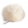 Pom Pom Rabbit Fur Off White 90 mm