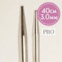 Drops Pro Fixed Circular Knitting Needles Brass 40cm 3.00mm / 15.7in US2½