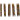 KnitPro Symfonie 5 set of Double Pointed Knitting Needles Set Birch 10 cm 2-4 mm