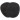 Elbow Patches Suede Oval Black 10.5x13.2cm - 2 pcs