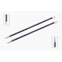 KnitPro Royalé Single Pointed Knitting Needles Birch 25cm 6.50mm / 9.8in US10½ Purple Passion