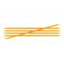 KnitPro Trendz Double Pointed Knitting Needles Acrylic 15cm 4.00mm / 5.9in US6 Orange