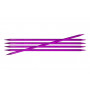 KnitPro Trendz Double Pointed Knitting Needles Acrylic 15cm 5.00mm / 5.9in US8 Violet
