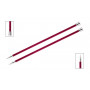 KnitPro Royalé Single Pointed Knitting Needles Birch 40cm 6.00mm / 15.7in US10 Candy Pink