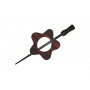 KnitPro Symfonie Rose Shawl Pin Garnet - 1 pcs