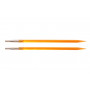 KnitPro Trendz Interchangeable Circular Knitting Needles Acrylic 13cm 4.00mm US6 Orange