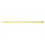 KnitPro Trendz Tunisian Crochet Hook Acrylic 30cm 6.00mm Yellow