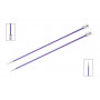 KnitPro Zing Single Pointed Knitting Needles Aluminium 25cm 3.75mm / 9.8in US5 Amethyst