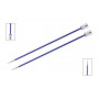 KnitPro Zing Single Pointed Knitting Needles Aluminium 25cm 4.50mm / 9.8in US7 Iolite