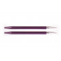 KnitPro Zing Interchangeable Circular Knitting Needles Aluminium 10cm 6.00mm / US10 Purple Velvet