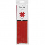 Paper Star Strips Red 45cm 10mm Diameter 4.5cm - 100 pcs