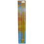 Knit Lite Single Pointed Knitting Needles with light 33cm 6.00mm / 13in US10 Yellow