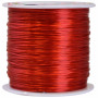 Infinity Hearts Elastic Thread Red Nylon 0.8mm 50m