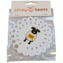 Infinity Hearts Knitting Needle Measure Sheep 2-10mm (0-15 US)