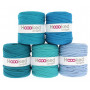 Hoooked Zpagetti T-shirt Yarn Unicolour 21 Turquoise/Sea Blue Shade 1 pc(s).