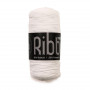 Mayflower Ribbon Fabric Yarn Unicolor 102 White
