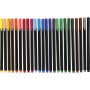Colortime Fineliner Marker Ass. colours 0,6-0,7 mm - 24 pcs