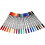 Colortime Double Ended Markers Ass. colours - 20 pcs