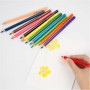 Colortime Jumbo Coloured Pencils Ass. colours - 12 pcs