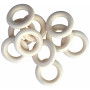 Infinity Hearts Curtain Rings Round 25 mm - 10 pcs