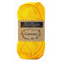 Scheepjes Catona Yarn Unicolor 208 Yellow Gold