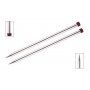 KnitPro Nova Metal Single Pointed Knitting Needles Brass 25cm 12.00mm / 9.8in US17