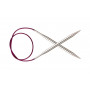 KnitPro Nova Metal Circular Knitting Needles Brass 50cm 3.00mm / 19.7in US2½