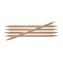 KnitPro Basix Birch Double Pointed Knitting Needles 20cm 6.00mm / 7.9in US10