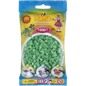 Hama Beads Midi 207-11 Light Green - 1000 pcs