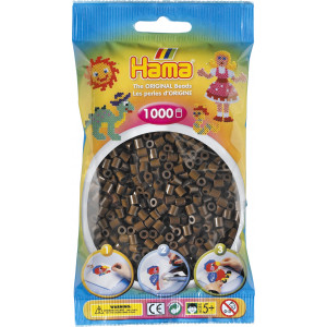Hama Beads Midi 207-12 Brown - 1000 pcs