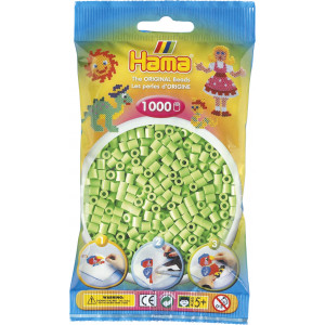 Hama Beads Midi 207-47 Pastel Green - 1000 pcs