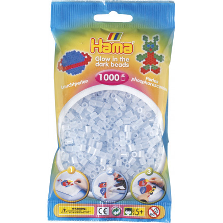 207-08 Dark Blue Pack of 1000 Hama Midi Beads 