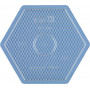 Hama Midi Pegboard Hexagon Large Transparent 16.5x14.5cm - 1 pcs