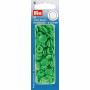 Prym Color Snaps Non-Sew Press Fasteners Plastic Round Light Green 12.4mm - 30 pcs