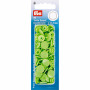 Prym Color Snaps Non-Sew Press Fasteners Plastic Round Apple Green 12.4mm - 30 pcs