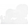 Hama Midi Pegboard Lion White 15x11cm - 1 pcs