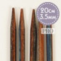 Drops Pro Romance Double Pointed Knitting Needles Wood 20cm 3.50mm US4