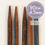 Drops Pro Romance Double Pointed Knitting Needles Wood 20cm 4.50mm US7