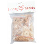 Infinity Hearts Assorted Buttons Wood 8-23mm - 250 pcs