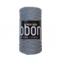 Mayflower Ribbon Fabric Yarn Unicolor 118 Dark Grey