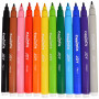 Carioca Joy Felt Tip Pens Ass. colours - 2,6mm - 12 pcs.