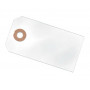 Paper Line Manilla Labels White 4x8cm - 10 pcs