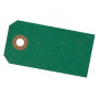 Paper Line Manilla Labels Green 4x8cm - 10 pcs