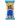 Hama Beads Midi 205-15 Transparent Blue - 6000 pcs