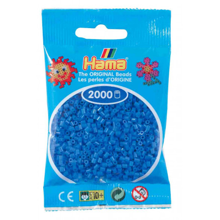 Light Blue 501-09 Pack of 2000 Hama MINI Beads 