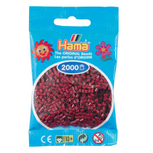 Hama Mini Beads 501-13 Transparent Red - 2000 pcs 
