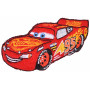Disney-Pixar Cars Iron On Mending Patch Lightning McQueen Side 4.5x8.5 cm - 1 pcs