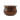 Scheepjes Wooden Yarn Bowl Teak Varnished Dark 15cm