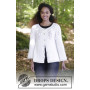 Nineveh by DROPS Design - Knitted Jacket with Lace Pattern size S - XXXL