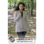 Morgan's Daughter Jacket by DROPS Design - Knitted Jacket with Cables Pattern size S - XXXL